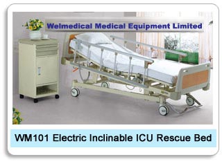 WM11 Electric Inclinable ICU Rescue Bed