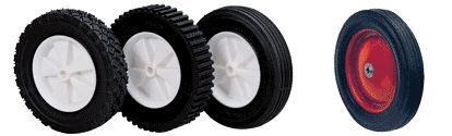 Semi-Pneumatic / Solid Rubber Wheel