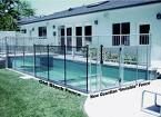 Pool wire mesh fence