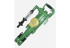 hand-held pneumatic rock drill 