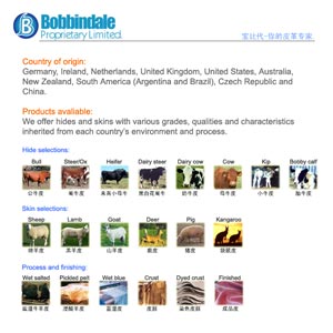 Hides & Skins / Process & Finishing