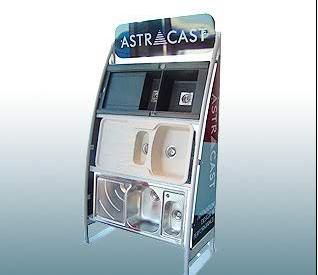 bathroom display stand 