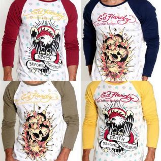 Newest Ed-hardy Long Sleeve T-shirts, Ed-hardy T-shirts