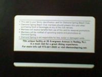 magnetic strip card