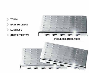 STAINLESS STEEL TILES