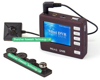 Mini DVR JS38 & Spy button camera SY-MCS 