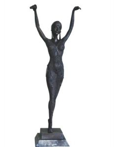 bronze human sculpture