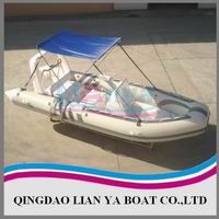 hypalon inflatable work boat ce
