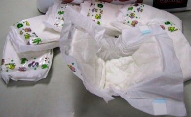Disposable Baby Diaper, Cotton Baby Diaper