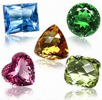 Cubic Zirconia, Synthetic Stones, Loose stone 
