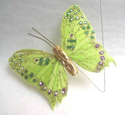 Wedding Feather Butterfly Decoration