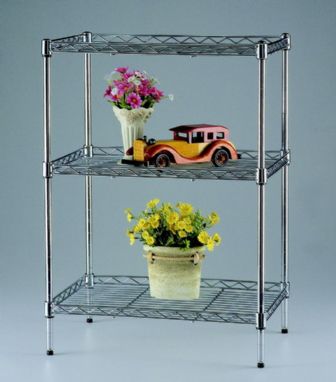 metal display shelf
