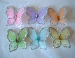 Wedding sock butterfly decoration