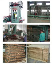 Strand laminated wood press equipment Machinery