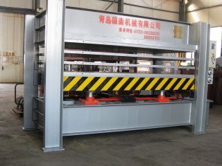 short cycle hot press machine