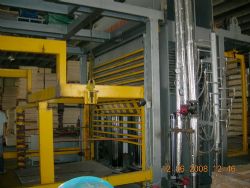 Laminated flooring production