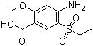 4-Amino-5-ethylsulfonyl-2-methoxy benzoic acid