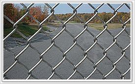 chain link fence  