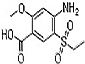 4-Amino-5-ethylsulfonyl-2-methoxy benzoic acid