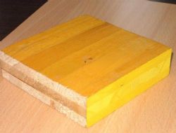 Three-ply shuttering panel