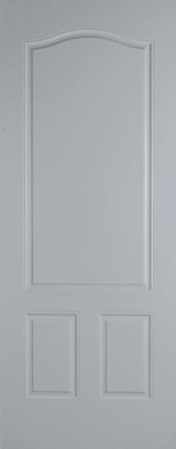 3 panel resiential steel door