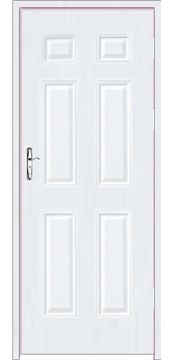 powder coating 6 panel steel door