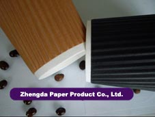 Ripple Wall Bottom Rim Hot Cups