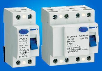 Residual Current Circuit Breaker JVL19-63 RCCB
