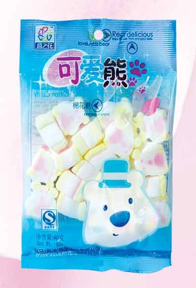 MR04 Cute Bear Marshmallow Candy 40g