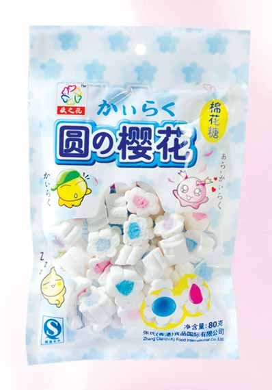 MR09 Colourful Cherry Blossom Marshmallow Candy 80g