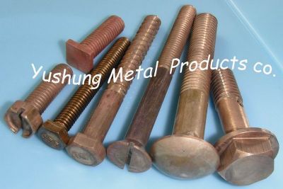 Silicon bronze bolts