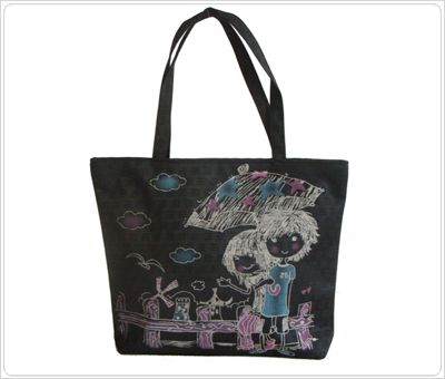 Love in Storm Single Shoulder Shopping Handbag