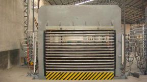 lamination hot press for door 