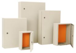 Wall mounting metal enclosure