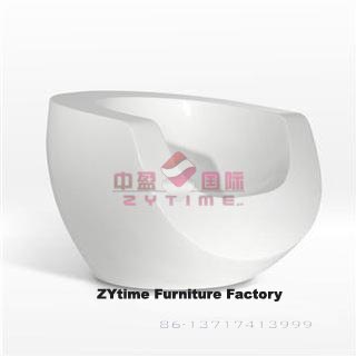 Stainless circular coffee table