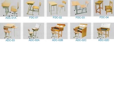 adjustable desk and chair