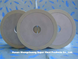 ceramic bond diamond bruting wheel