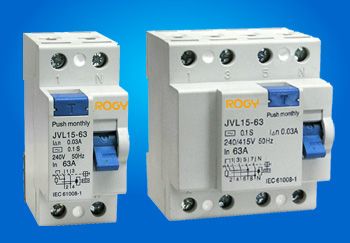 JVL15-63 RCCB circuit breaker
