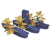 Paddle wheel Aerator