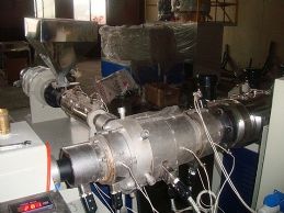 HDPE pipe extrusion line