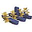 Paddle wheel Aerator