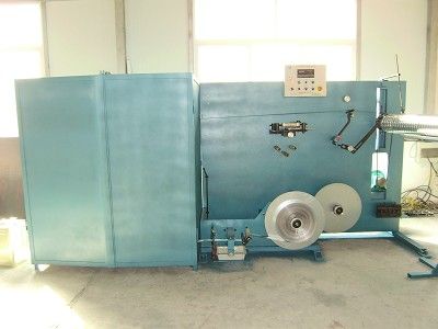 Aluminum flexible duct forming machine