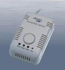 Gas detector with valve