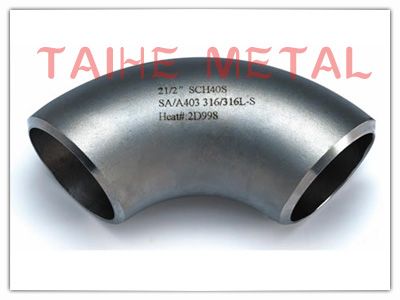 Titanium elbow / titanium pipe fitting 