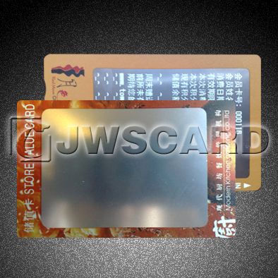Thermal Rewrite Card, Visual Card, PET Card