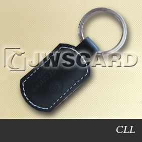 RFID Leather Key Tag, Proximity Leather Key fob