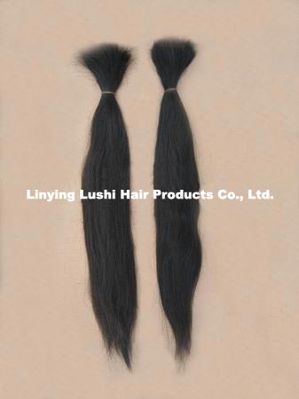 Raw human hair