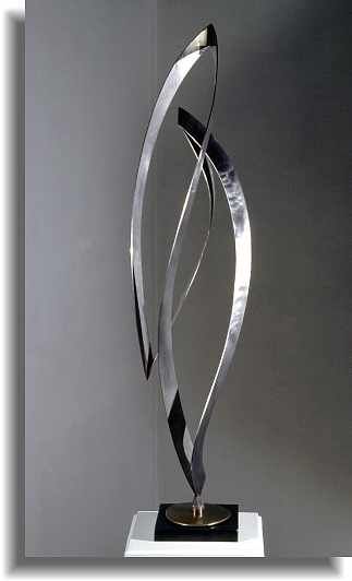 Stainless steel sculpture
