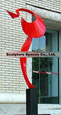 Stainless steel sculpture