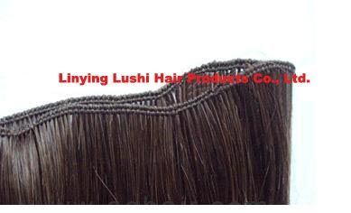 hand tied hair weaving